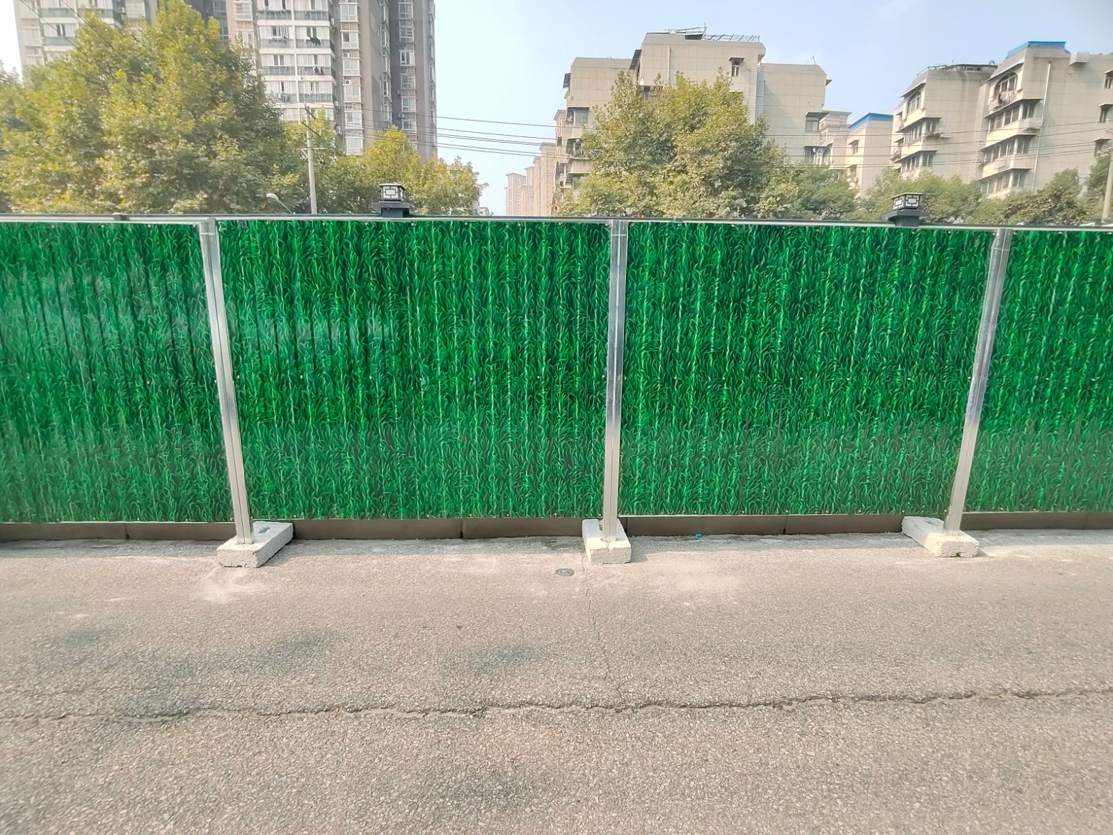 独山简易围挡